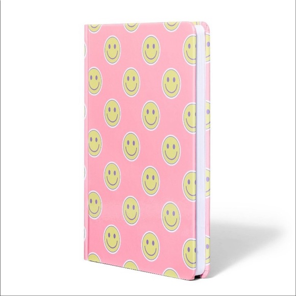 Stoney clover lane x Target Notebook Pink Smiley Faces NWT! - Picture 3 of 5
